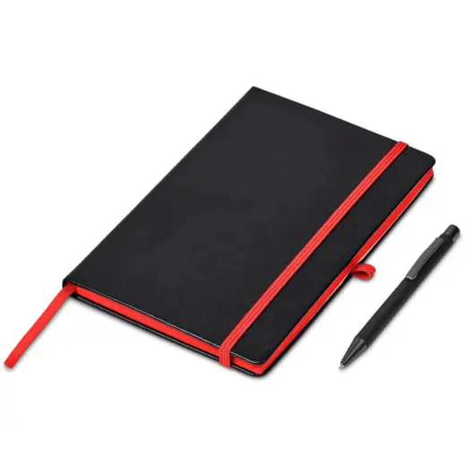 Altitude Carlton Notebook & Pen Set Red